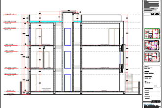 do professional autocad 2d plans and architectural drafting