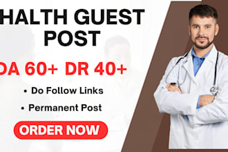 high da health guest post with authority backlinks
