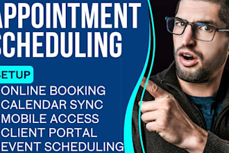 setup appointment scheduling calendly medesk booker clinicsense goldie noterro