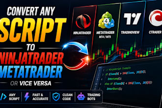 convert any script to ninjatrader, metatrader or vice versa