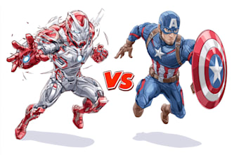 do a superhero comic