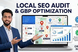 do a complete local SEO audit and google business profile optimization