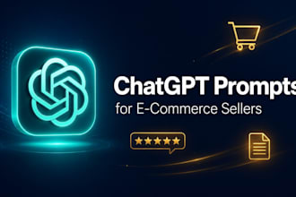 provide chatgpt prompts for ecommerce sellers