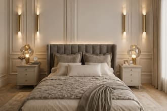 luxury and aesthetic 3d interior design for your bedroom