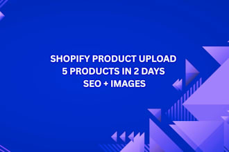 add products to your shopify store with SEO and HD photos