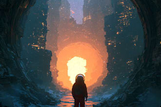 do sci fi illustration and sci fi sci fi illustration