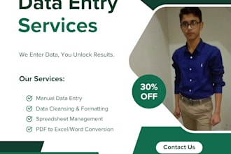 convert PDF to excel spreadsheet with 100 accuracy in 24hrs