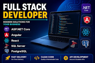 develop asp net core web api and backend services