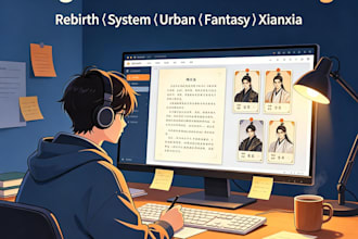 custom rebirth  fantasy web novel writing