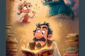 custom childrens book illustration for storybooks publishing