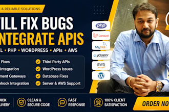 fix bugs, API issues, and website problems