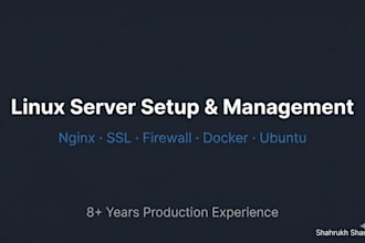 set up and manage your linux server