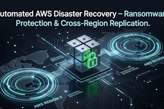 configure automated AWS backup routines and cross region replication