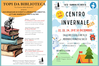 design playful flyers and posters for kids and nature events