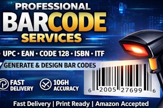 create professional barcode, qr code and price tag designs
