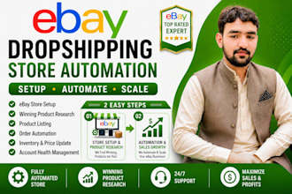 upload dropshipping products and manage your ebay store