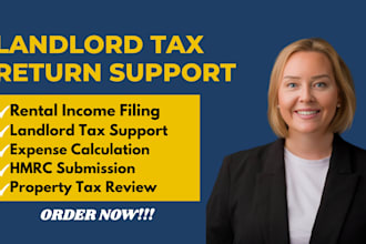 file your UK property rental income tax return and calculate expenses