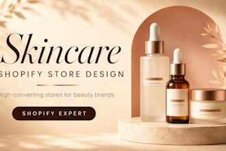 your shopify site specialist for skincare cosmetics and luxury beauty brands