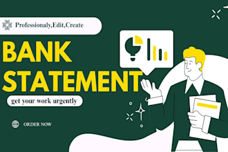 convert bank statement pdf to editable format