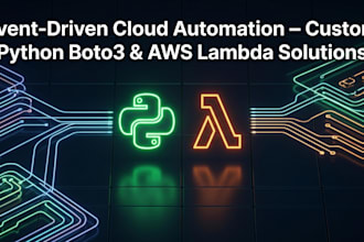 write python boto3 scripts and AWS lambda functions for cloud automation