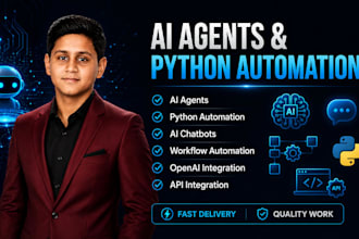 create custom ai chatbots using open ai and python