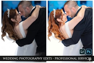 retouch your wedding photos