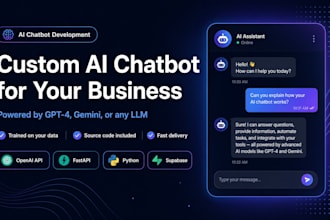 a custom ai chatbot for your business