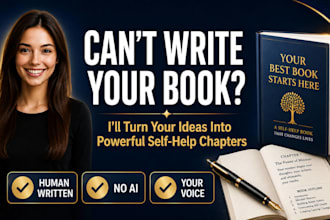 ghostwrite a self help book chapter for coaches and nonfiction authors
