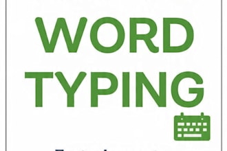 fast typing of handwritten notes, PDF, images to word