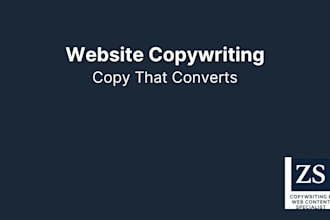 write clear, converting website copy for small businesses and e commerce brands