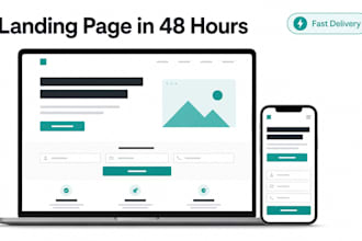 design a converting tilda landing page in forty eight hours