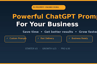 write powerful chatgpt prompts for your business needs