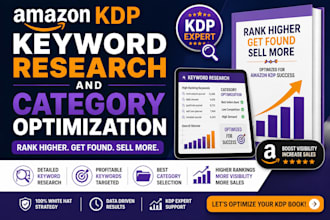 do amazon KDP keyword research and category optimization