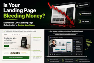 review and optimize your ecommerce landing page for more sales