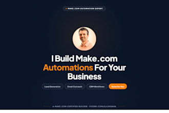 build a makecom lead generation automation pipeline
