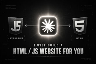 create js or HTML websites with claude