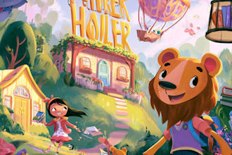 custom childrens book illustration