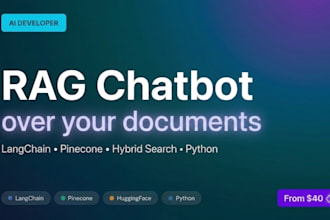build a rag chatbot over your documents using langchain