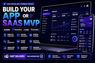 create adalo mobile app bubble io website saas mvp airtable flutterflow app