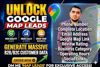 do local business lead generation from google maps