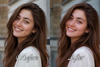 retouching photo traits with photoshop for social media