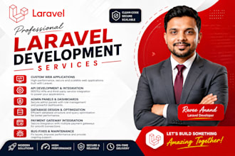 be your laravel expert, PHP developer for web app development