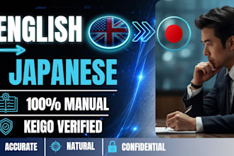 deliver flawless business japanese translation and translate english to japanese
