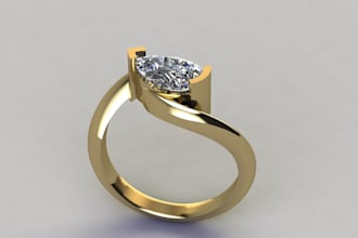 create 3d cad jewelry models
