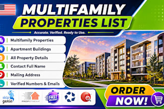 provide skip tracing for off market multifamily and commercial real estate