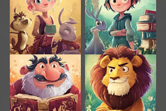 creative childrens book cover design