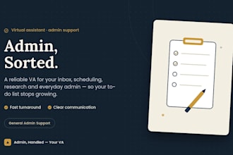 manage emails, customer support and virtual assistant tasks