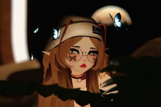 make 3d avatar furry art, vrchat avatar, furry avatar, character modeling