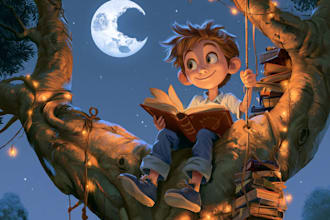 modern childrens book cover design