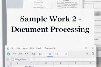 do fast and accurate data entry in excel word google sheets